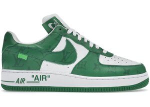 Louis Vuitton Nike Air Force 1 Low By Virgil Abloh White Green –