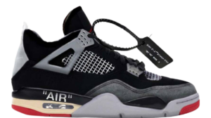 Air Jordan 4 x OW ‘Bred’ 1
