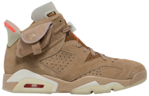 Air Jordan 6 Retro x Travis Scott ‘British Khaki’ 1