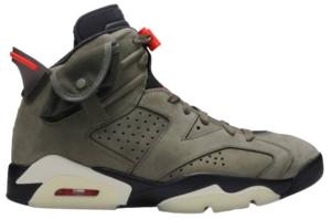 Air Jordan 6 Retro x Travis Scott ‘Olive’ 1