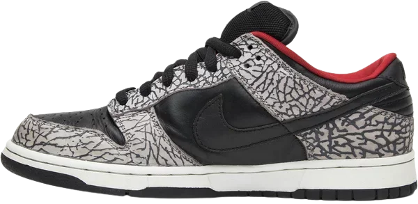 Dunk Low Pro SB x Supreme ‘Black Cement’ – 2