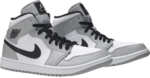 Air Jordan 1 Mid ‘Smoke Grey’ 4