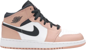Air Jordan 1 Mid GS ‘Pink Quartz’ 1