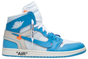 Air Jordan 1 Retro High OG x OW ‘UNC’ 1