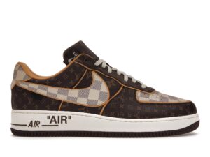 Nike Air Force 1 Low x LV 'Monogram Brown Damier Azur'