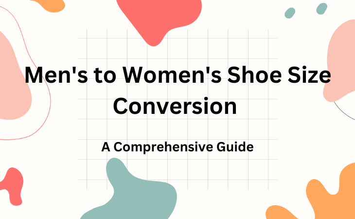 Men's to Women's Shoe Size Conversion