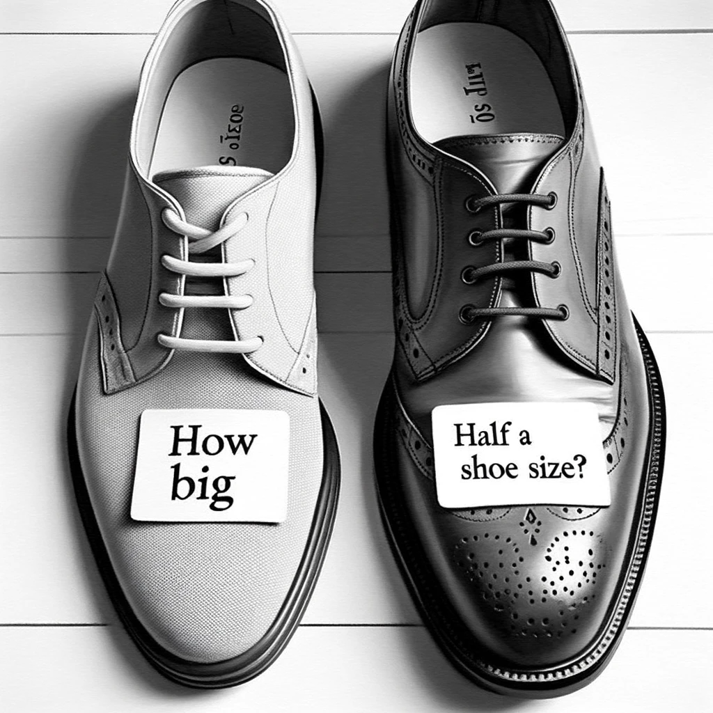 How Big is Half a Shoe Size?