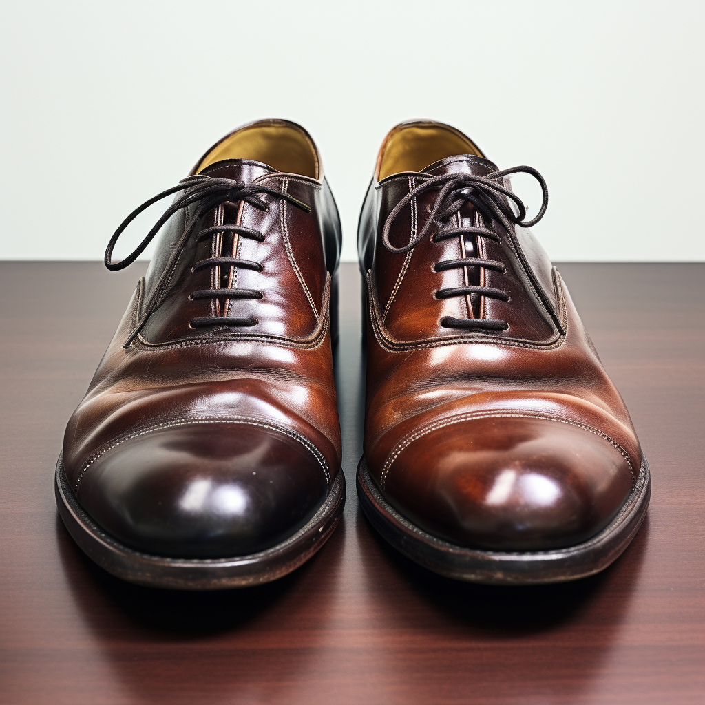 getting creases out of leather shoes